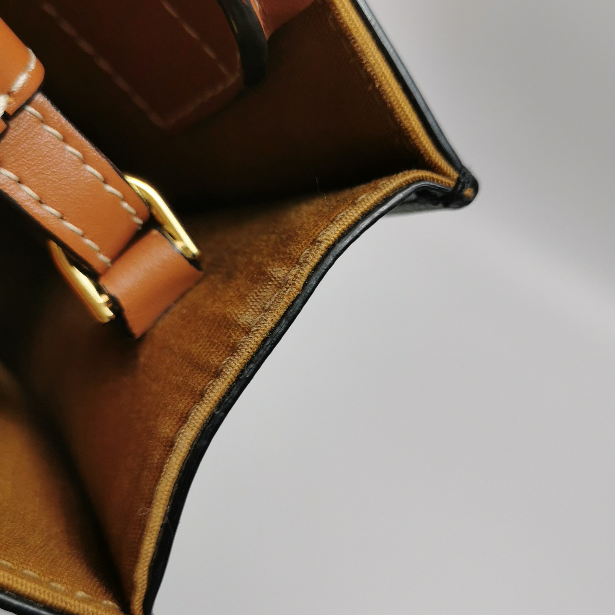 Celine Vertical Cabas Tote Triomphe Coated Canvas Mini — photo 9 of 14