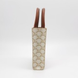 Celine Vertical Cabas Tote Triomphe Coated Canvas Mini — thumbnail 5