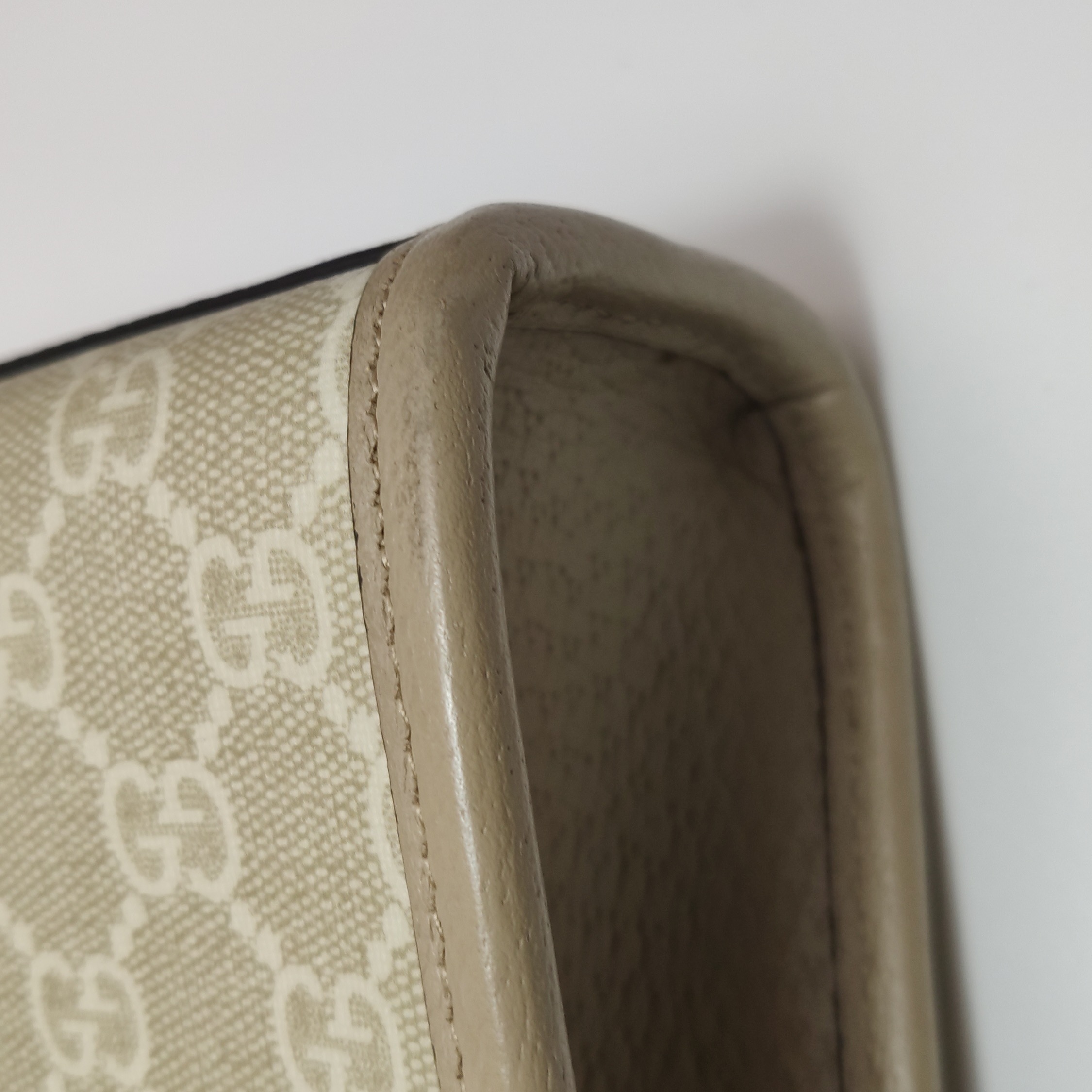Gucci Interlocking G Patch Tote GG Coated Canvas Mini — photo 20 of 21