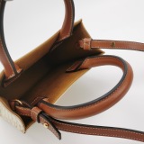 Celine Vertical Cabas Tote Triomphe Coated Canvas Mini — thumbnail 7