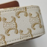 Celine Triomphe Chain Shoulder Bag Triomphe Coated Canvas Small — thumbnail 15