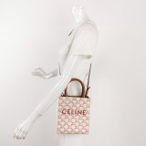 Celine Vertical Cabas Tote Triomphe Coated Canvas Mini — thumbnail 2