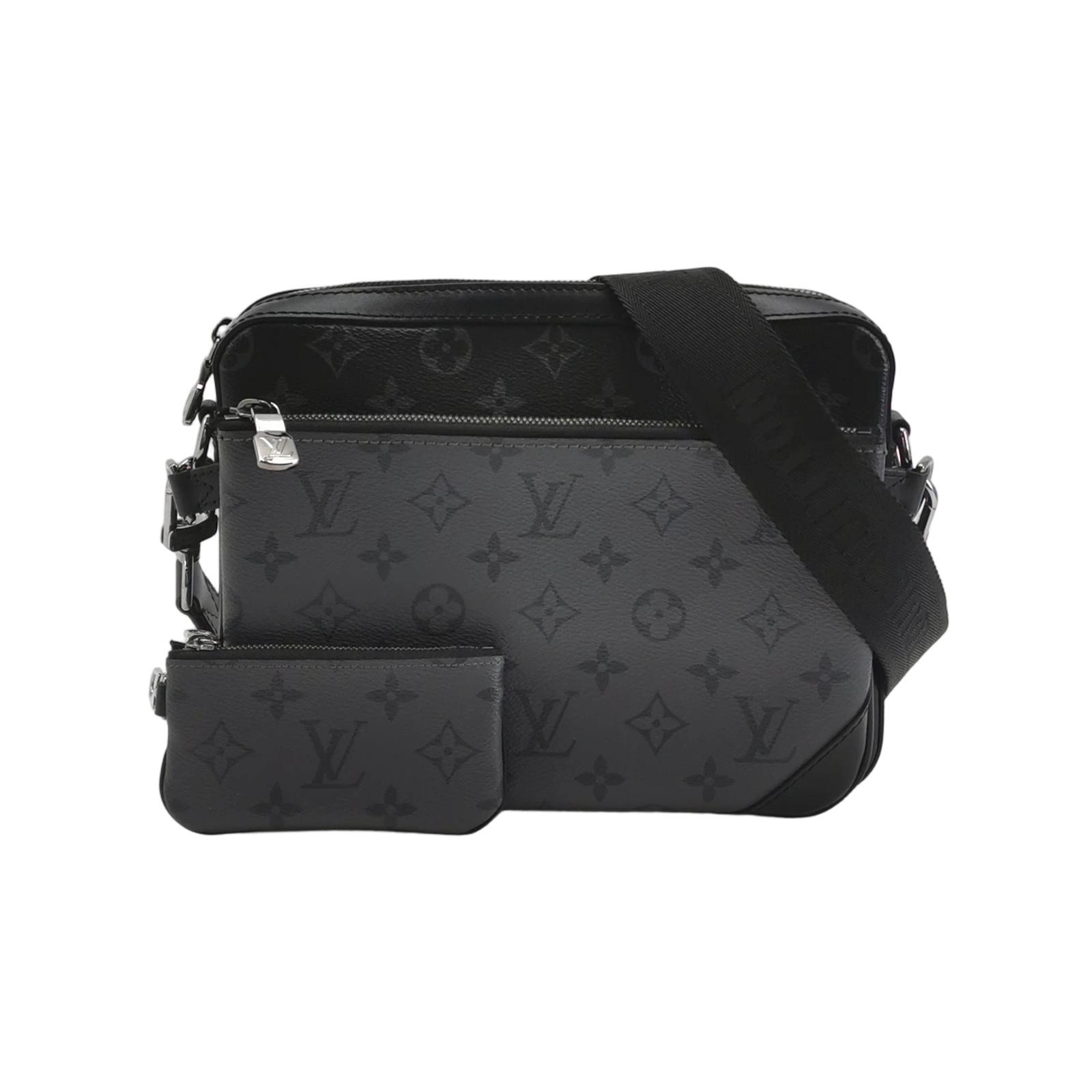 Louis Vuitton(LV) Trio Messenger Bag Reverse Monogram Eclipse Canvas — photo 1 of 20