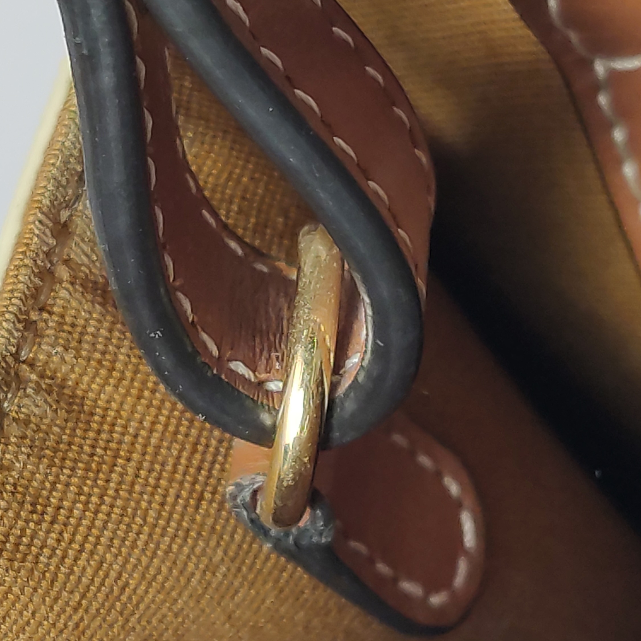 Celine Vertical Cabas Tote Triomphe Coated Canvas Mini — photo 9 of 14