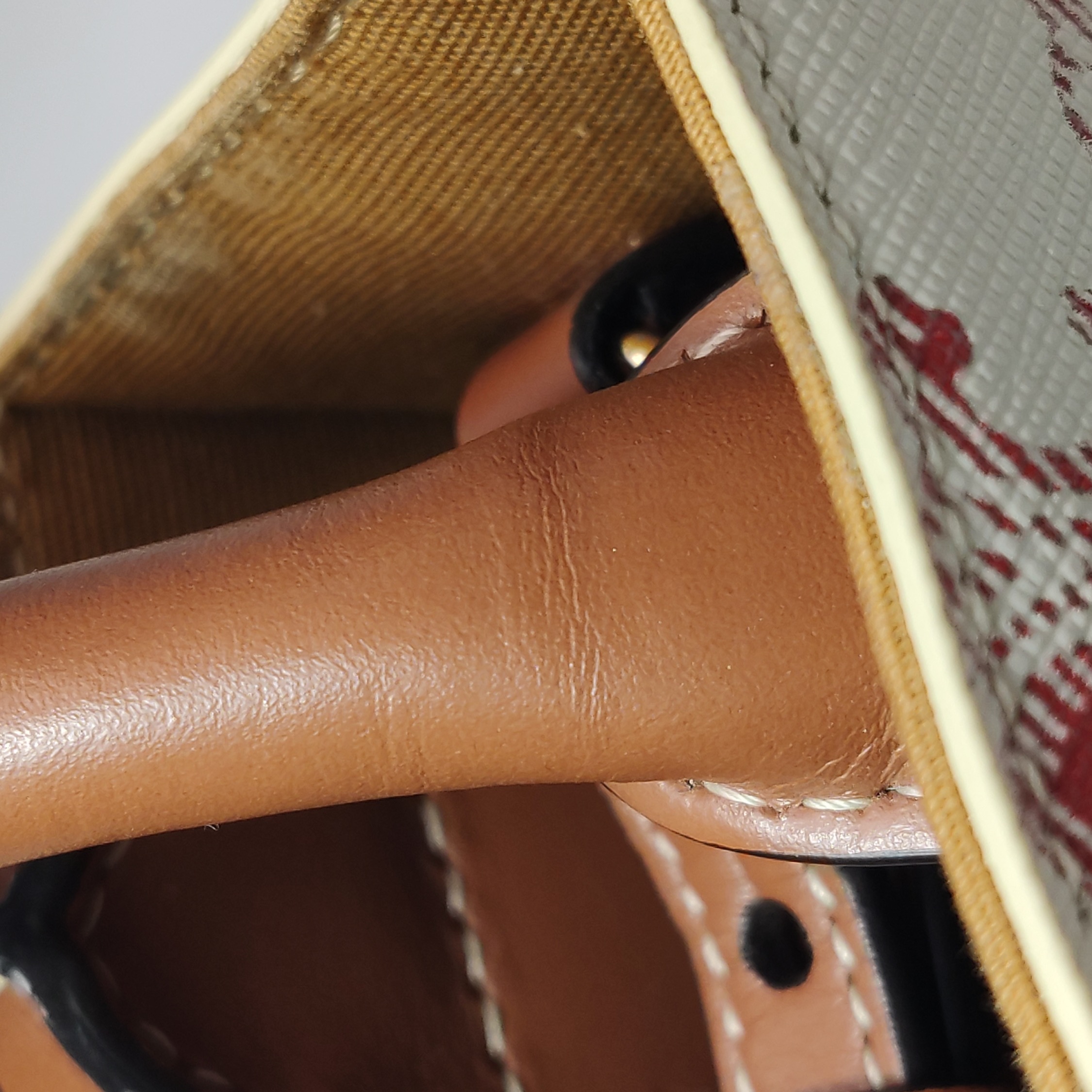 Celine Vertical Cabas Tote Triomphe Coated Canvas Mini — photo 10 of 14