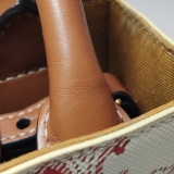 Celine Vertical Cabas Tote Triomphe Coated Canvas Mini — thumbnail 10