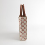 Celine Vertical Cabas Tote Triomphe Coated Canvas Mini — thumbnail 5