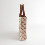 Celine Vertical Cabas Tote Triomphe Coated Canvas Mini — thumbnail 4