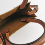 Celine Vertical Cabas Tote Triomphe Coated Canvas Mini — thumbnail 7