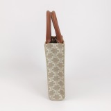 Celine Vertical Cabas Tote Triomphe Coated Canvas Mini — thumbnail 4
