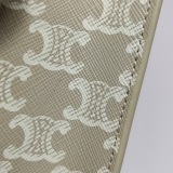 Celine Vertical Cabas Tote Triomphe Coated Canvas Mini — thumbnail 13