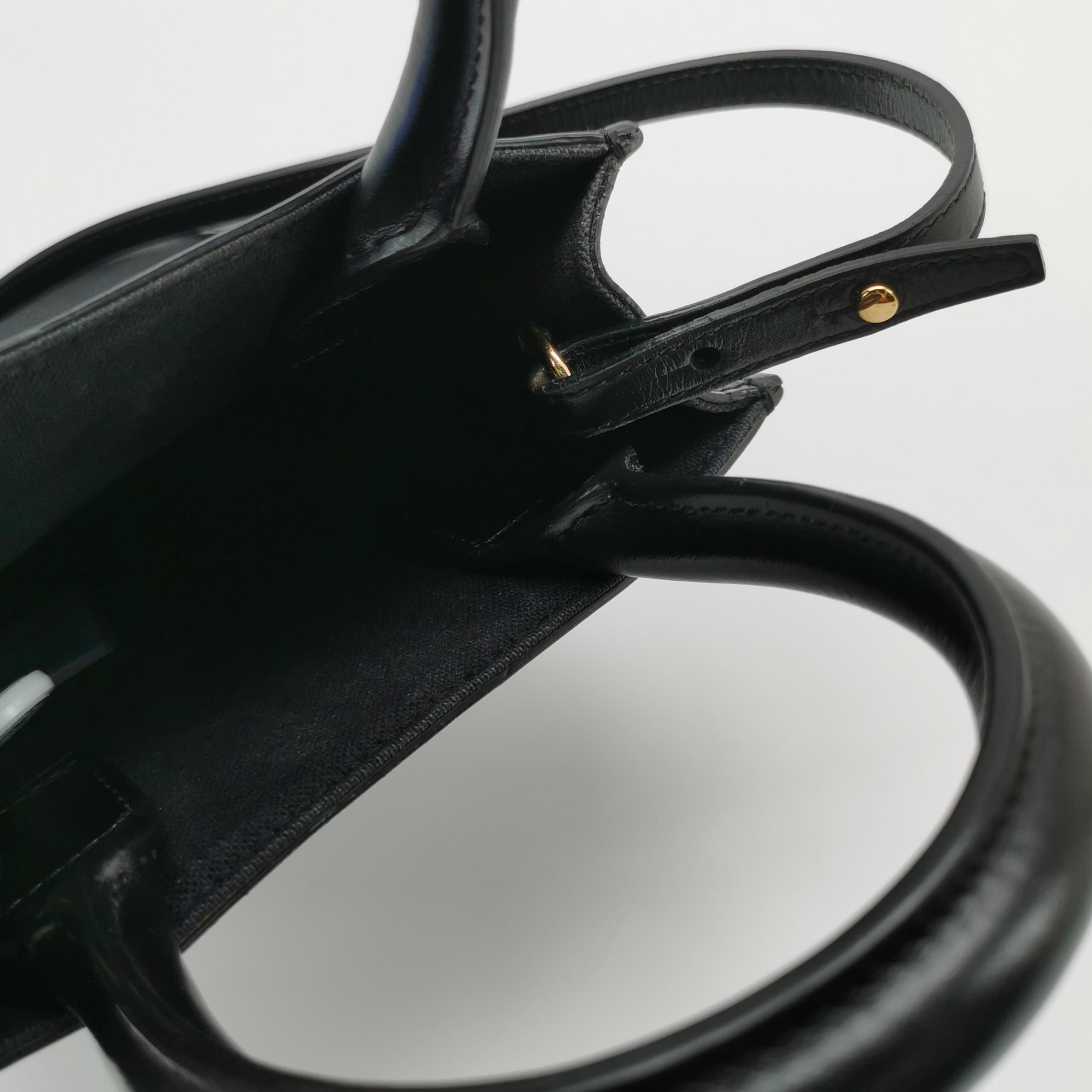 Celine Vertical Cabas Tote Canvas with Leather Mini — photo 7 of 15