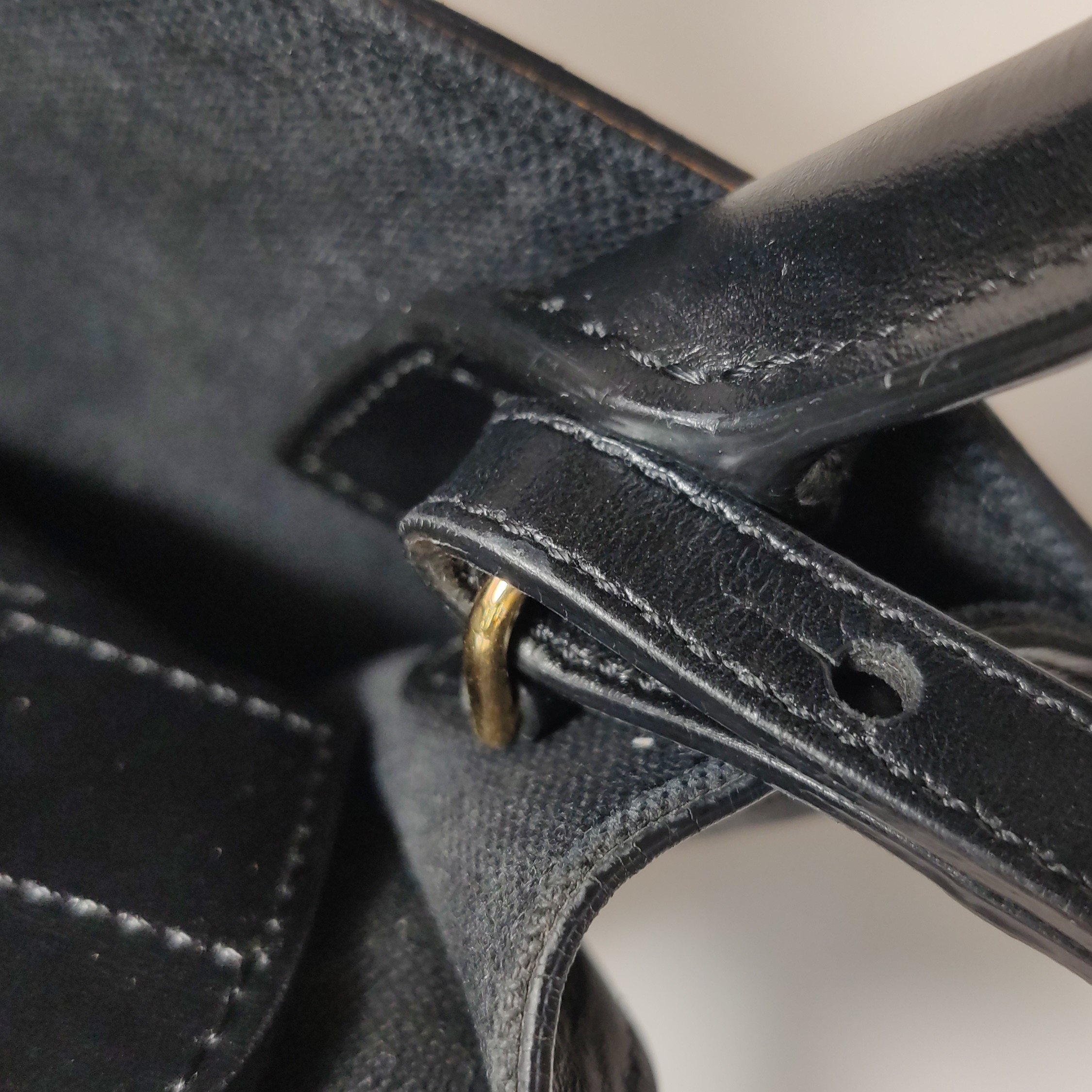 Celine Vertical Cabas Tote Canvas with Leather Mini — photo 9 of 15
