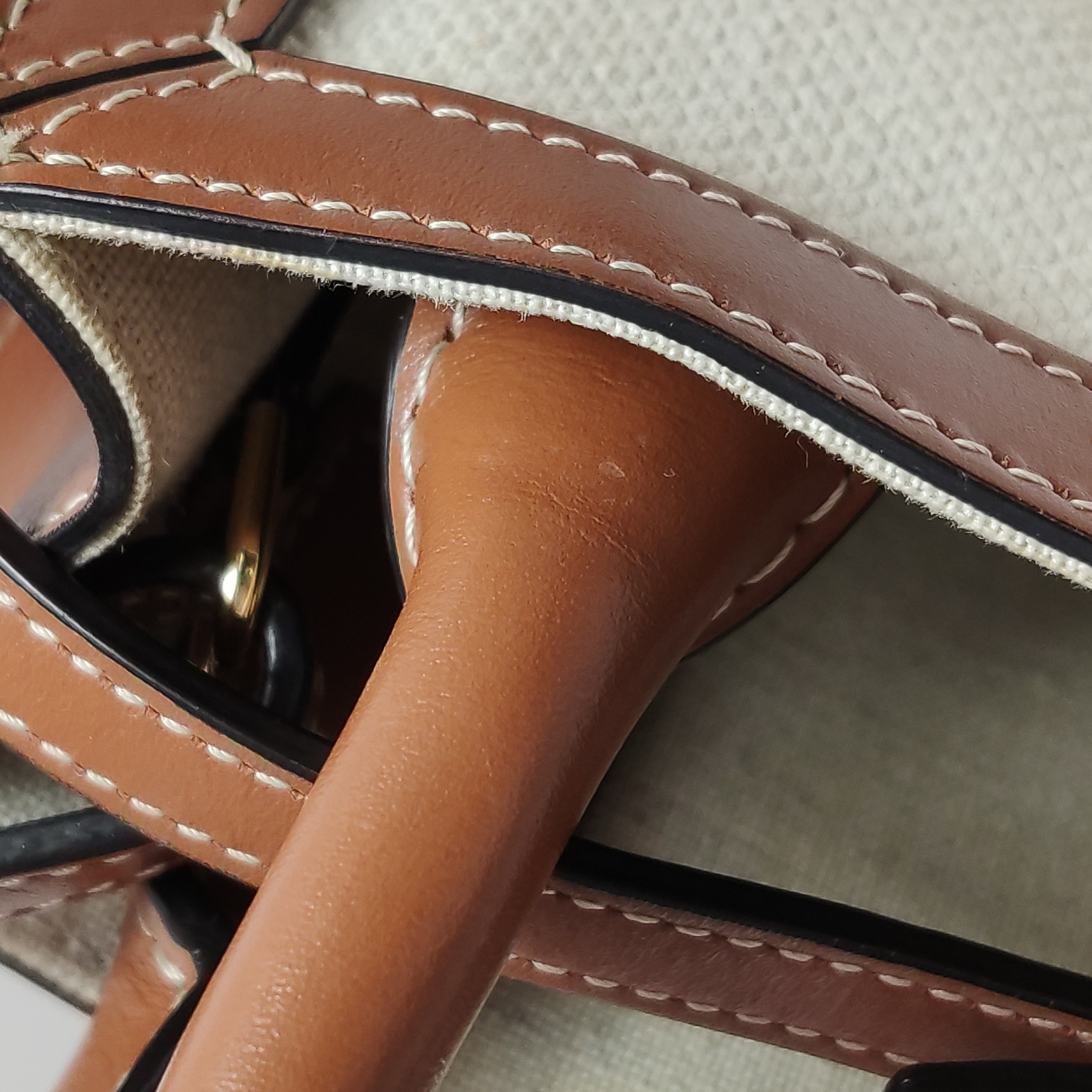 Celine Sulky Vertical Cabas Tote Canvas with Leather Mini — photo 12 of 12