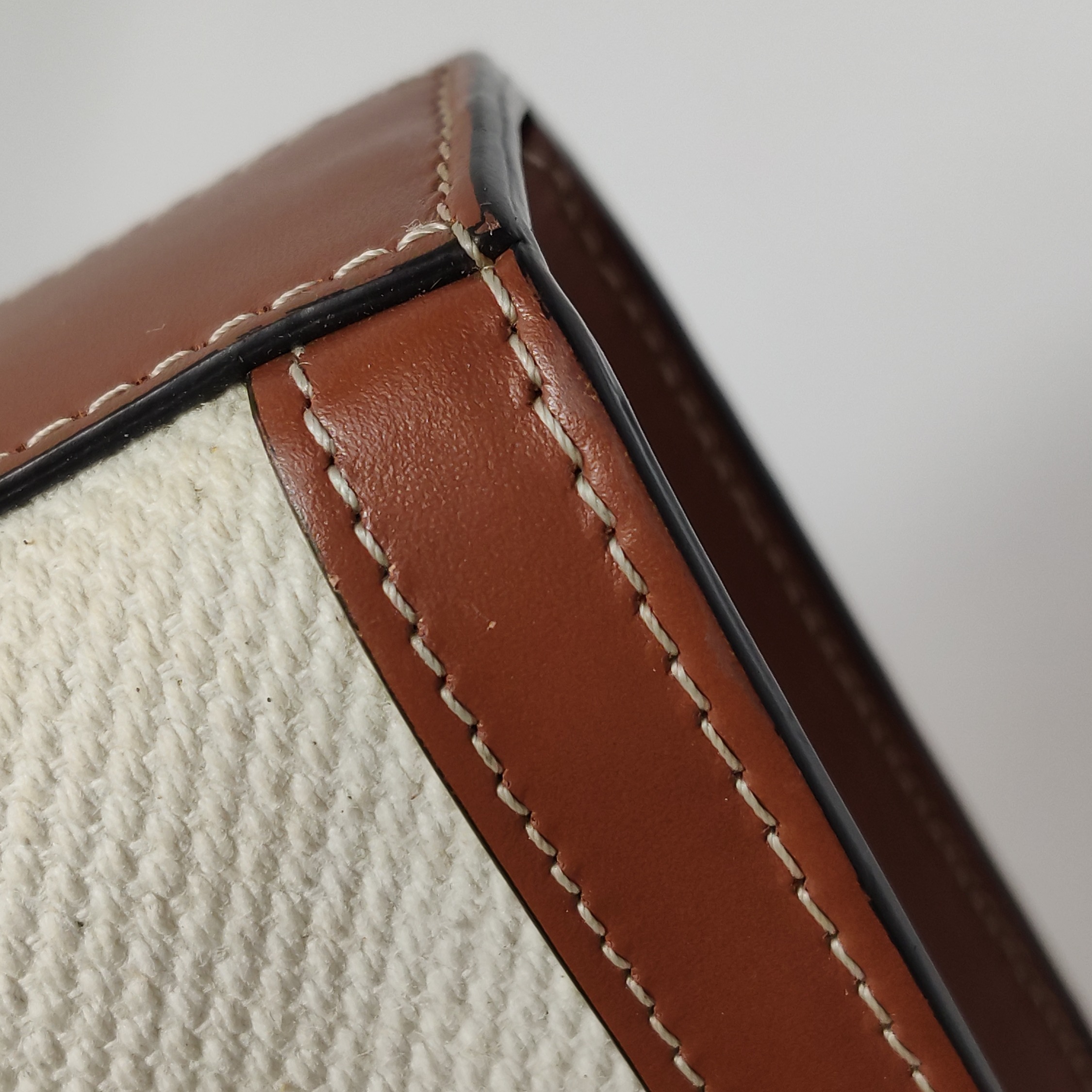 Celine Sulky Vertical Cabas Tote Canvas with Leather Mini — photo 10 of 12