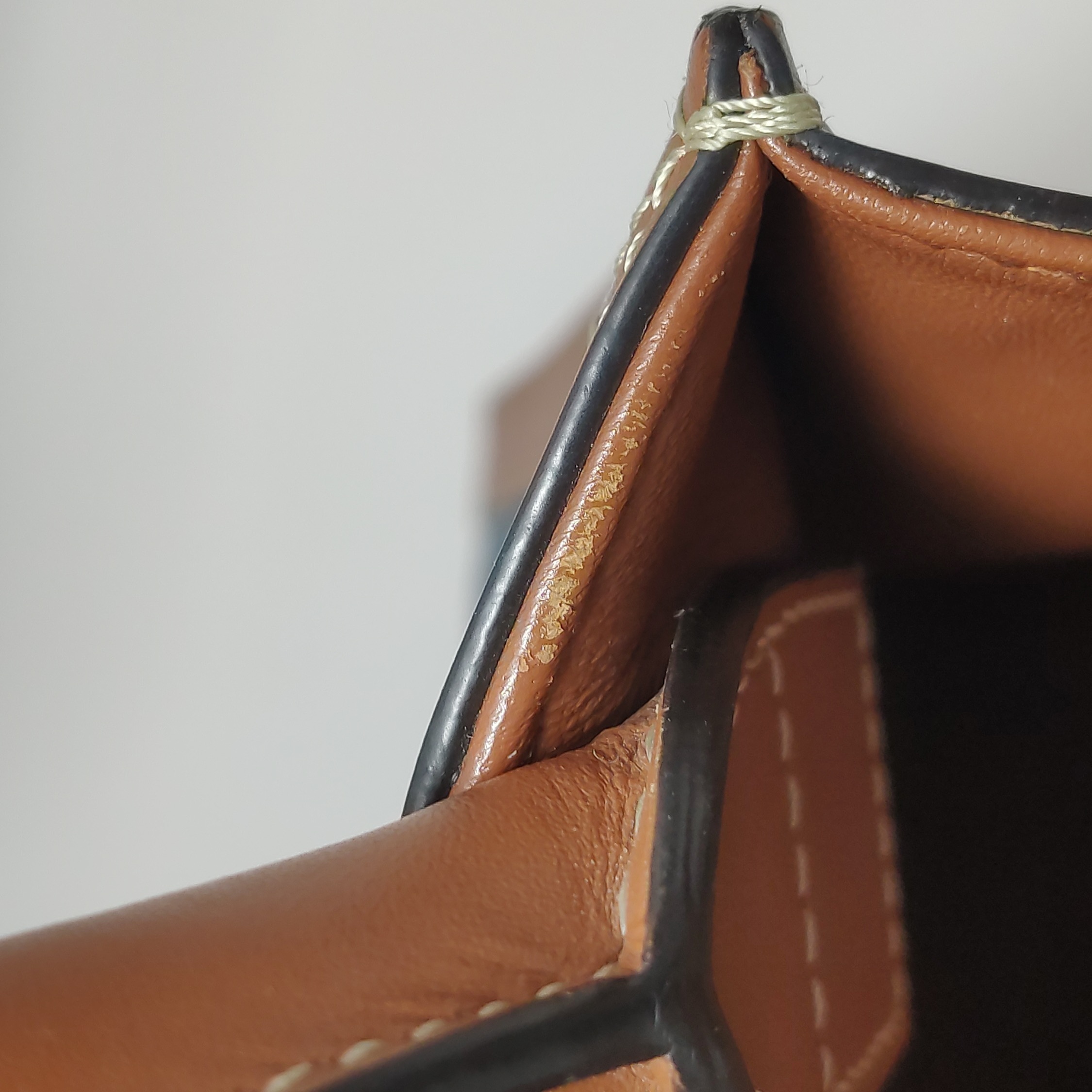 Celine Vertical Cabas Tote Printed Denim with Leather Mini — photo 7 of 12