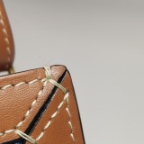 Celine Vertical Cabas Tote Printed Denim with Leather Mini — thumbnail 11