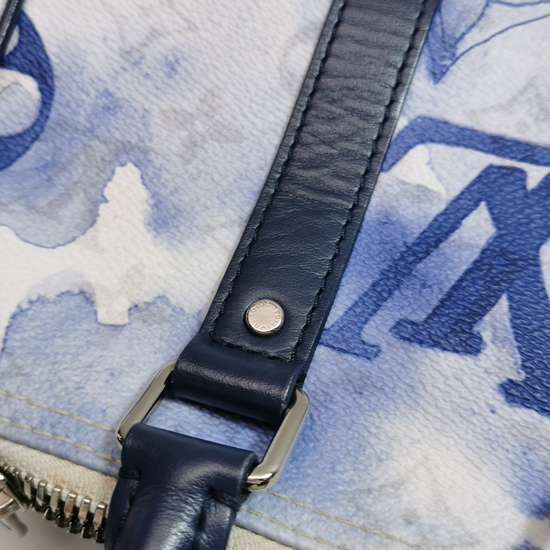 Louis Vuitton(LV) Keepall Bandouliere Bag Limited Edition Monogram Watercolor Canvas XS — photo 12 of 23