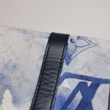 Louis Vuitton(LV) Keepall Bandouliere Bag Limited Edition Monogram Watercolor Canvas XS — thumbnail 13