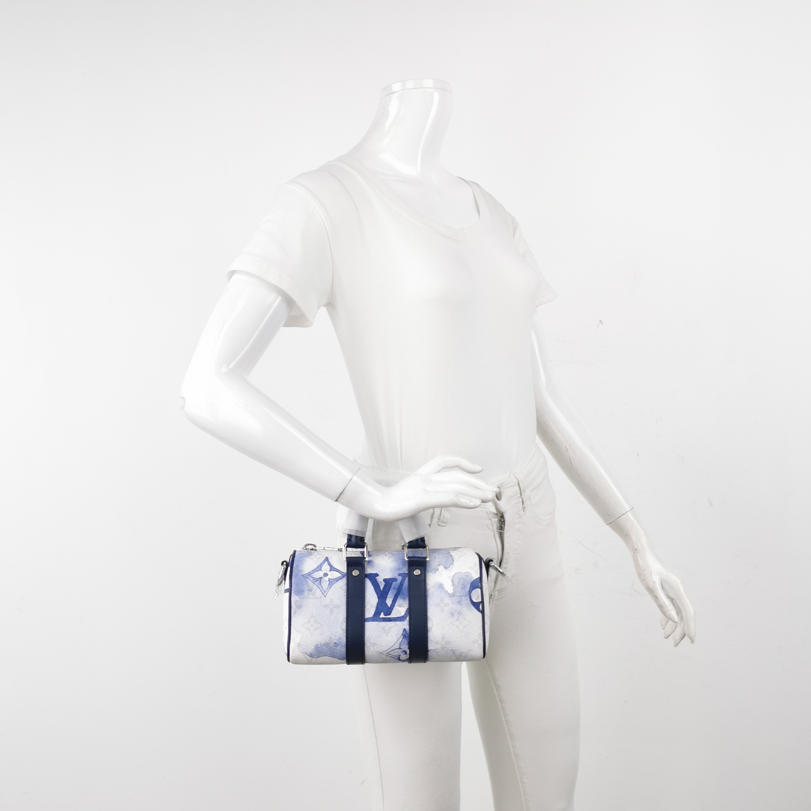 Louis Vuitton(LV) Keepall Bandouliere Bag Limited Edition Monogram Watercolor Canvas XS — alternate view