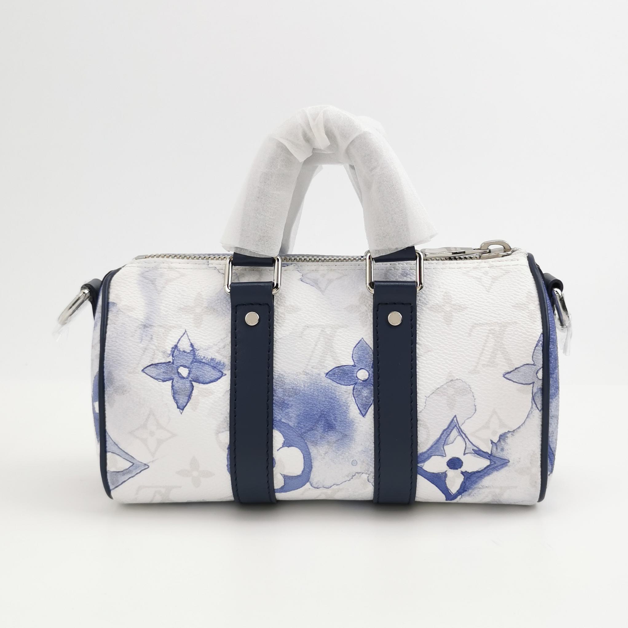 Louis Vuitton(LV) Keepall Bandouliere Bag Limited Edition Monogram Watercolor Canvas XS — photo 5 of 17
