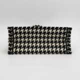 Christian Dior Book Tote Houndstooth Canvas Medium — thumbnail 6