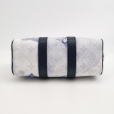 Louis Vuitton(LV) Keepall Bandouliere Bag Limited Edition Monogram Watercolor Canvas XS — thumbnail 6