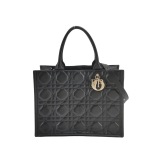 Christian Dior Book Tote with Strap Cannage Quilt Lambskin Medium — thumbnail 1