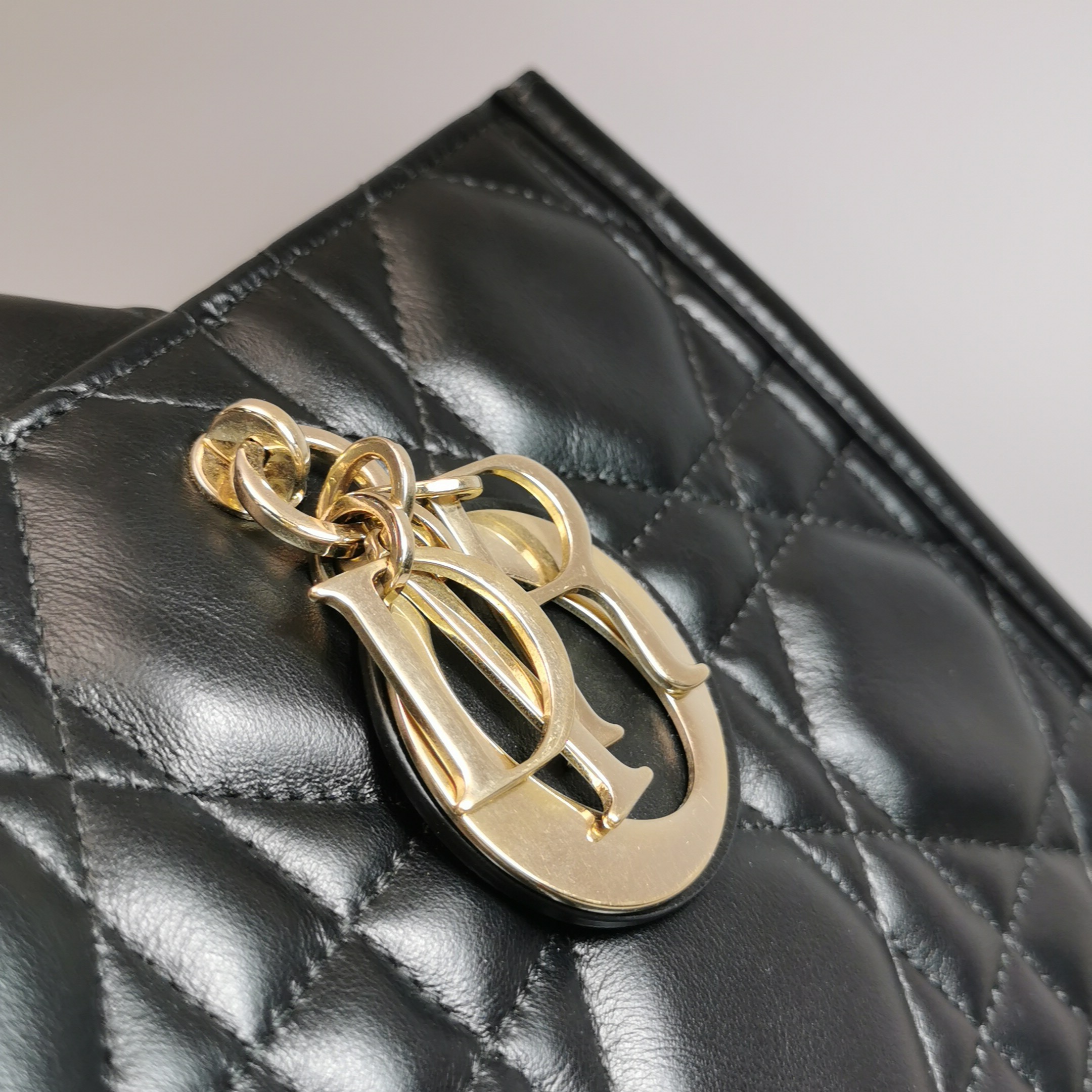 Christian Dior Book Tote with Strap Cannage Quilt Lambskin Medium — photo 9 of 15