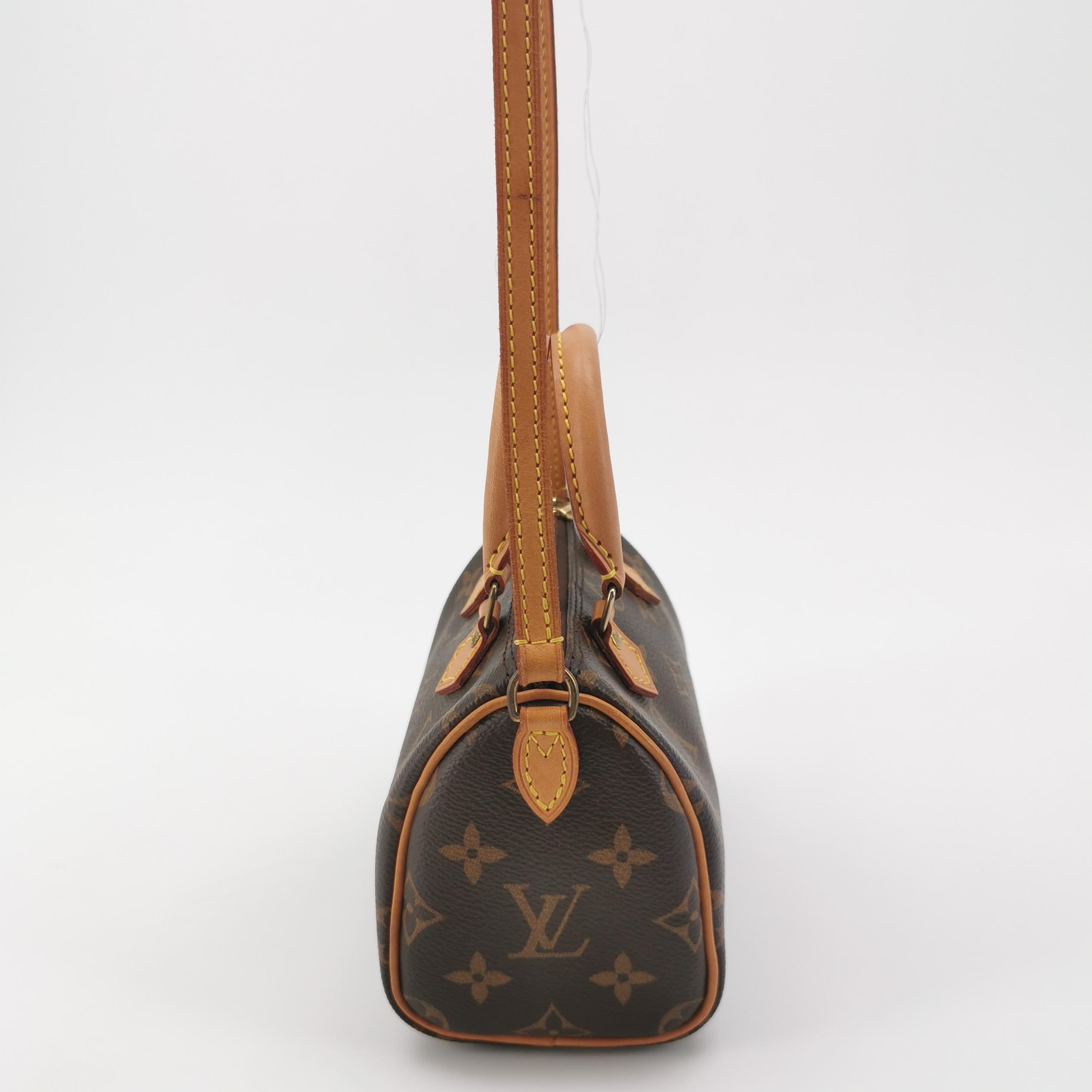 Louis Vuitton(LV) Speedy Bandouliere Bag Monogram Canvas Nano — photo 4 of 23