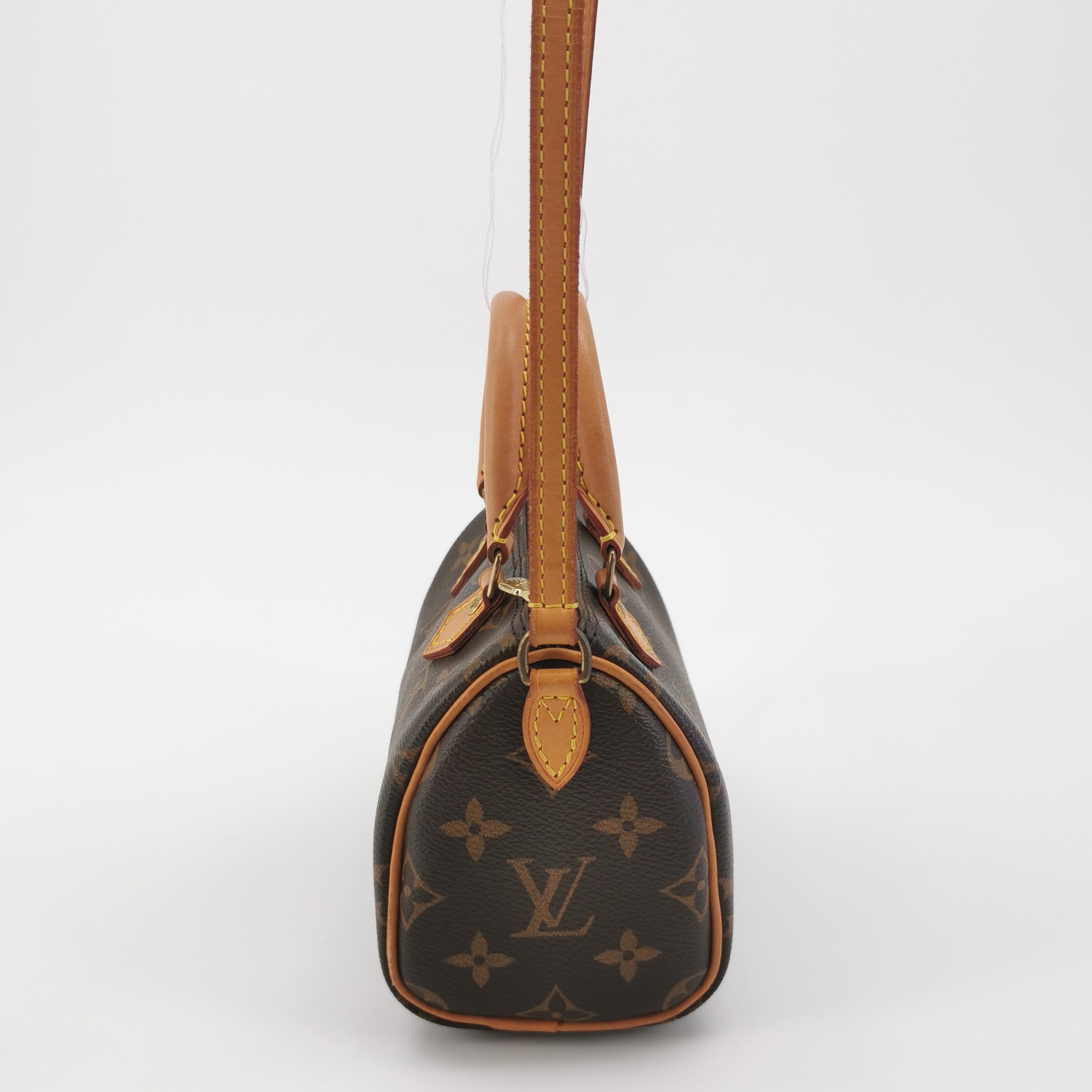 Louis Vuitton(LV) Speedy Bandouliere Bag Monogram Canvas Nano — photo 3 of 23