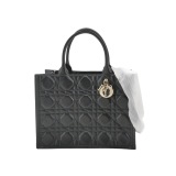 Christian Dior Book Tote with Strap Cannage Quilt Lambskin Medium — thumbnail 1