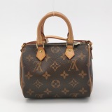 Louis Vuitton(LV) Speedy Bandouliere Bag Monogram Canvas Nano — thumbnail 5