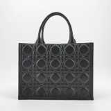 Christian Dior Book Tote with Strap Cannage Quilt Lambskin Medium — thumbnail 3