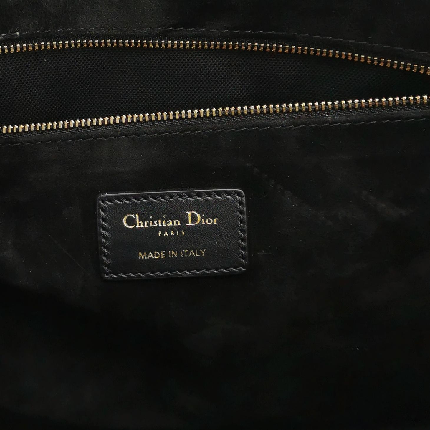 Christian Dior Book Tote with Strap Cannage Quilt Lambskin Medium — photo 8 of 16