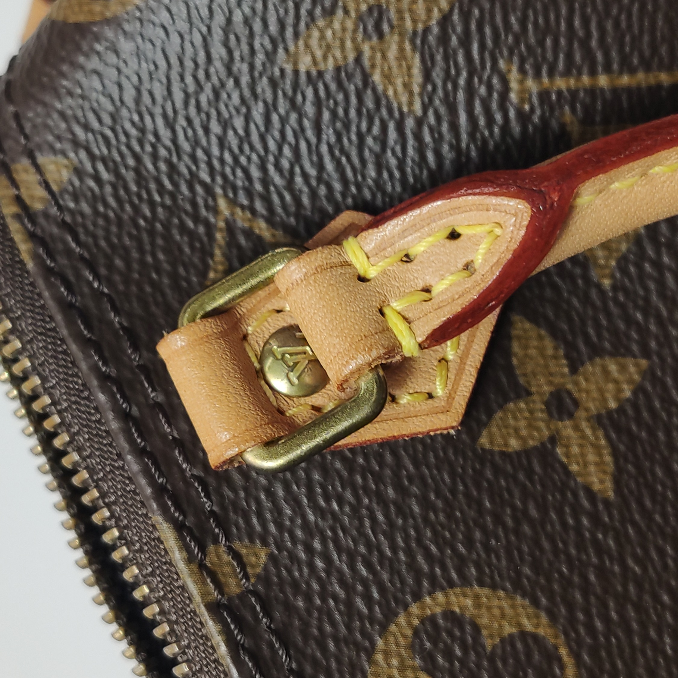 Louis Vuitton(LV) Speedy Bandouliere Bag Monogram Canvas Nano — photo 10 of 23