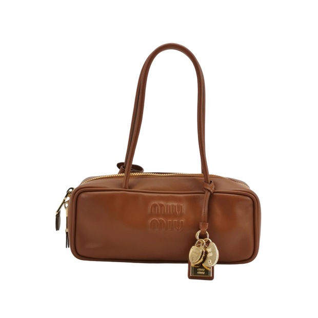 Miu Miu Beau Top Handle Bag Leather — pre-owned, Vierlot