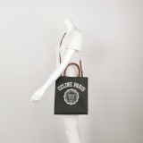 Celine Vertical Cabas Tote Triomphe Coated Canvas Mini — thumbnail 2