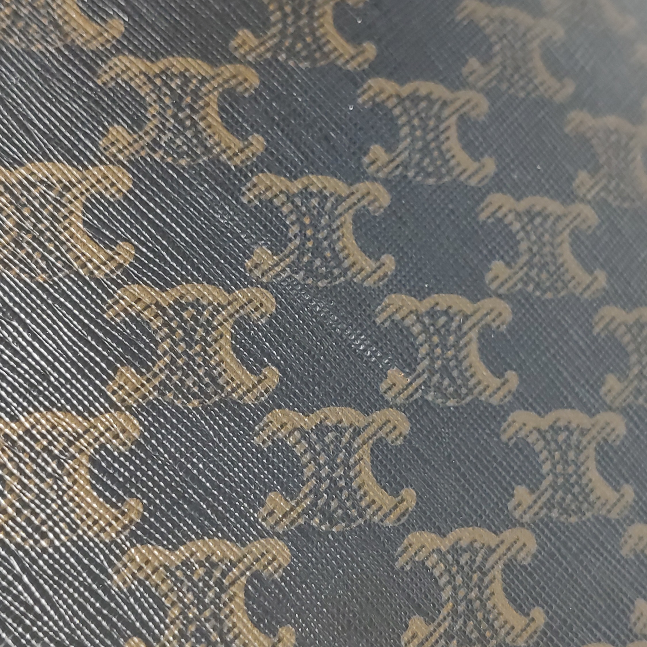 Celine Vertical Cabas Tote Triomphe Coated Canvas Mini — photo 12 of 20