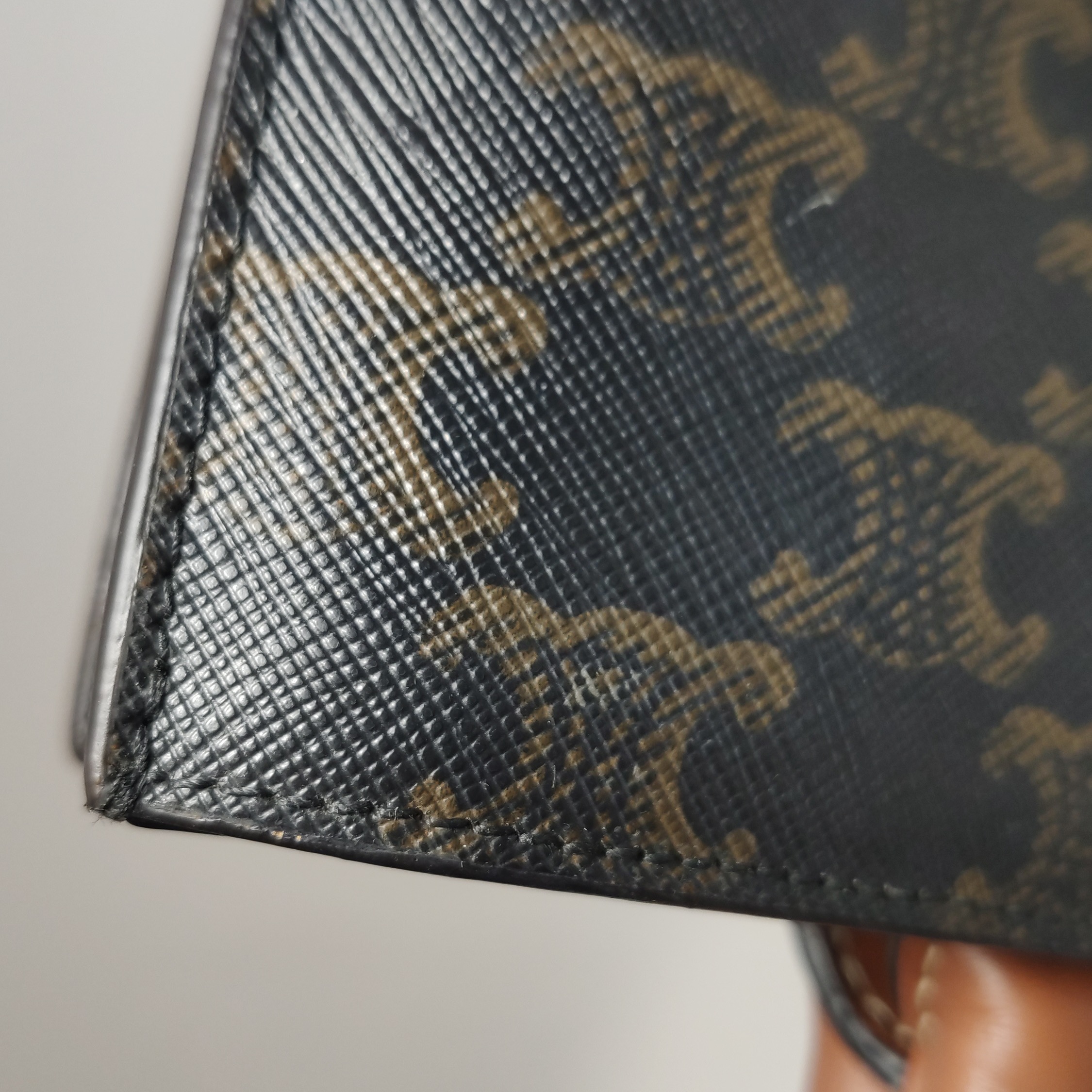 Celine Vertical Cabas Tote Triomphe Coated Canvas Mini — photo 11 of 20