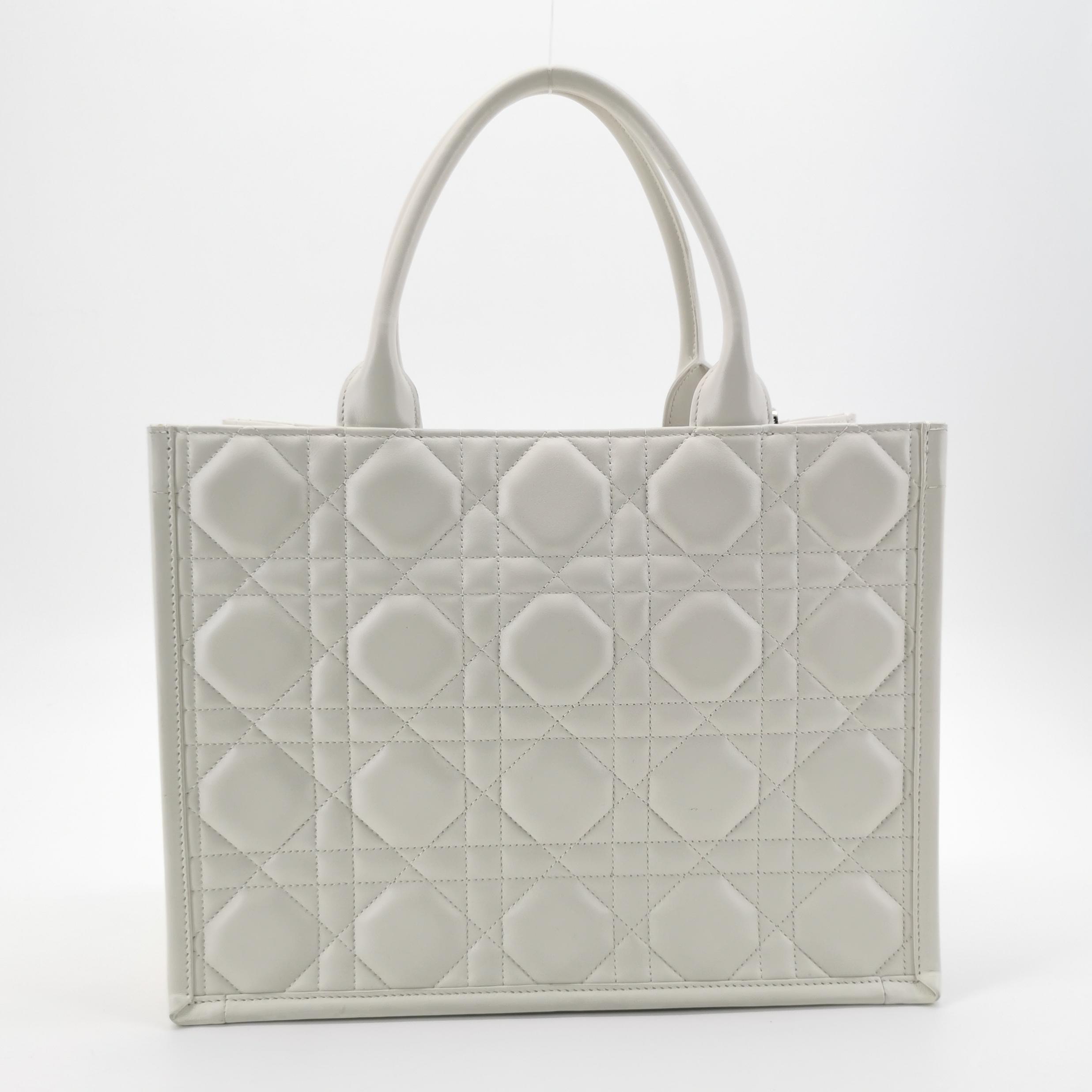 Christian Dior Book Tote with Strap Cannage Quilt Lambskin Medium — photo 3 of 16
