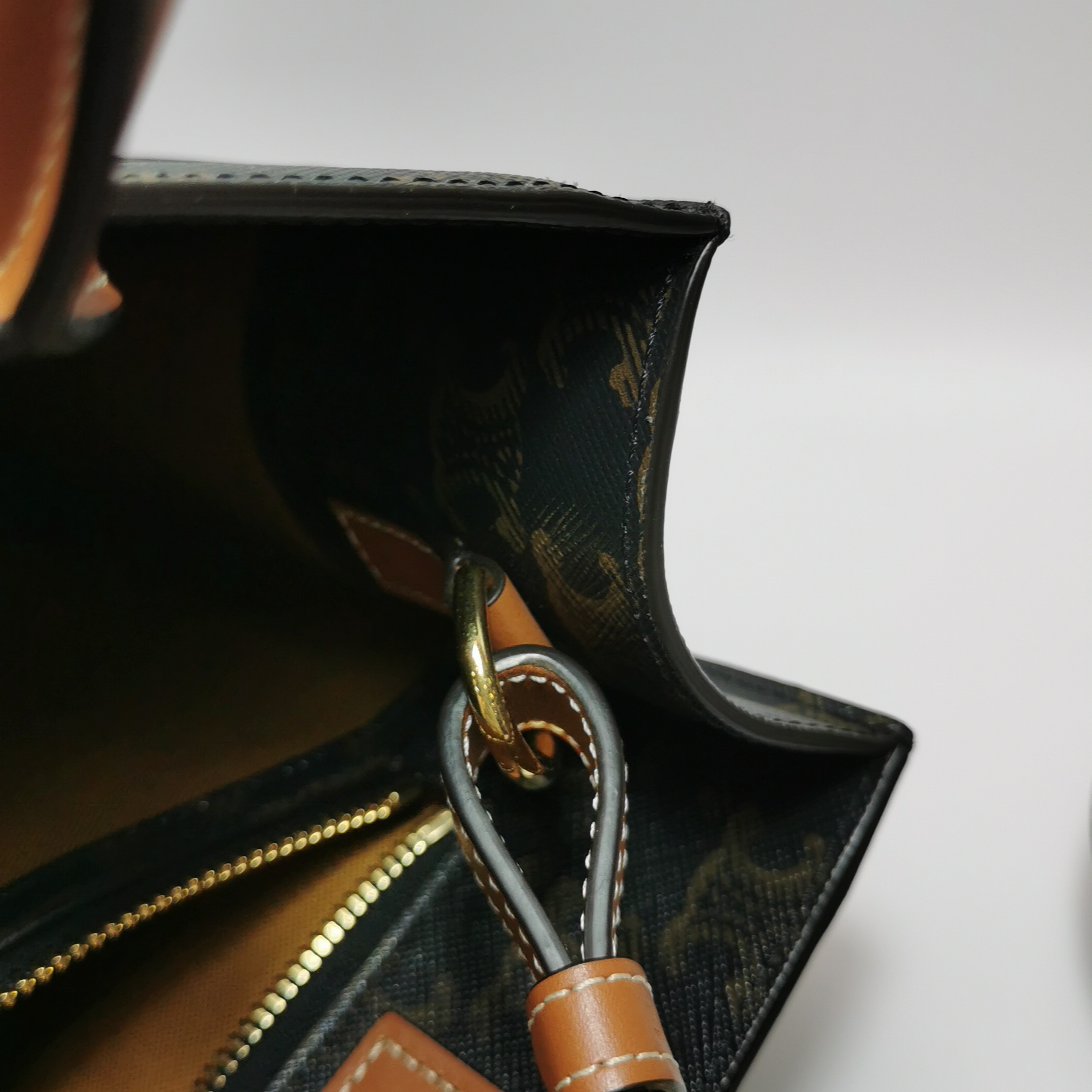 Celine Vertical Cabas Tote Triomphe Coated Canvas Mini — photo 9 of 20