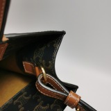 Celine Vertical Cabas Tote Triomphe Coated Canvas Mini — thumbnail 16