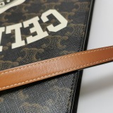 Celine Vertical Cabas Tote Triomphe Coated Canvas Mini — thumbnail 8