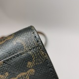 Celine Vertical Cabas Tote Triomphe Coated Canvas Mini — thumbnail 13