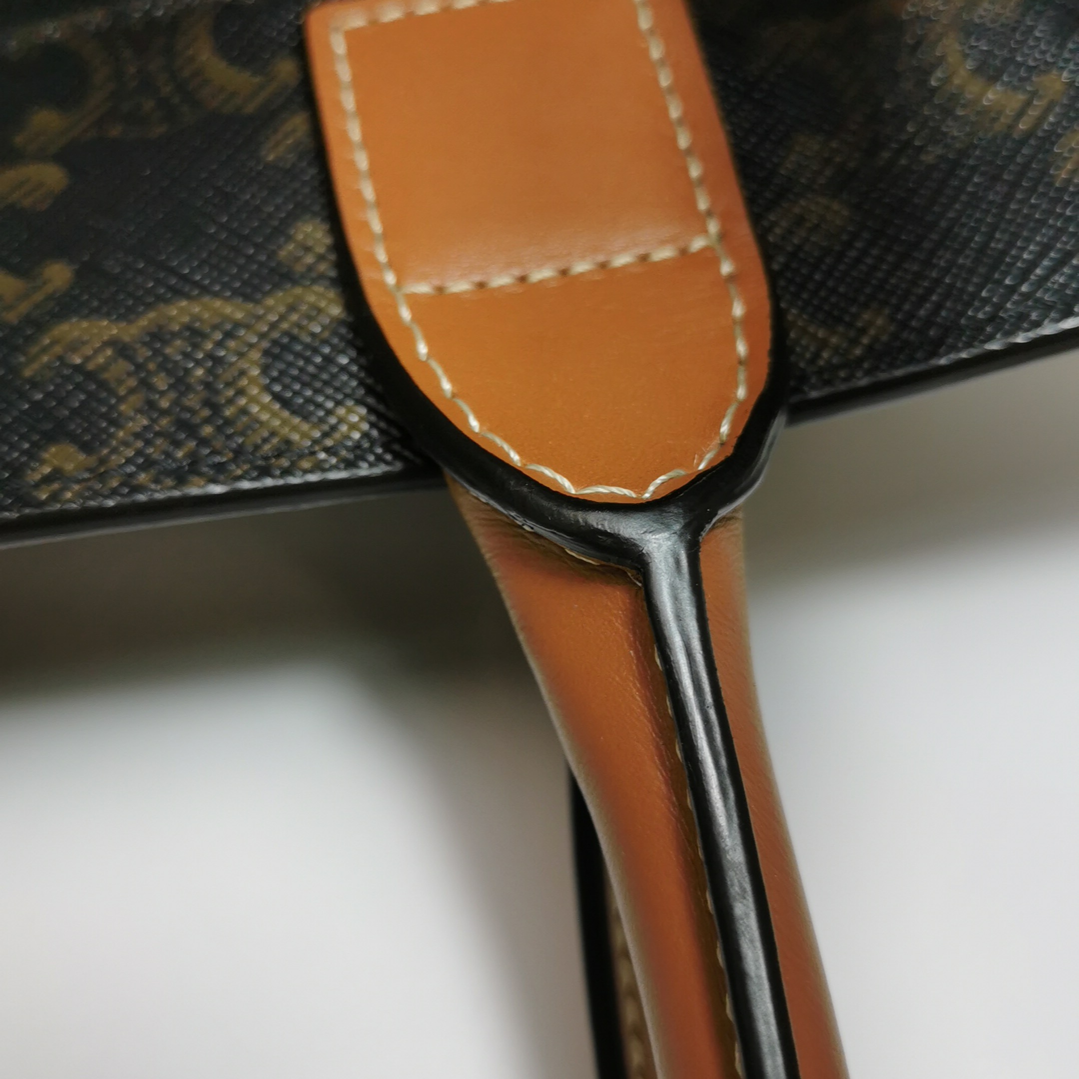 Celine Vertical Cabas Tote Triomphe Coated Canvas Mini — photo 15 of 20