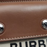 Burberry Logo Title Pocket Crossbody Bag Canvas and Leather Mini — thumbnail 10