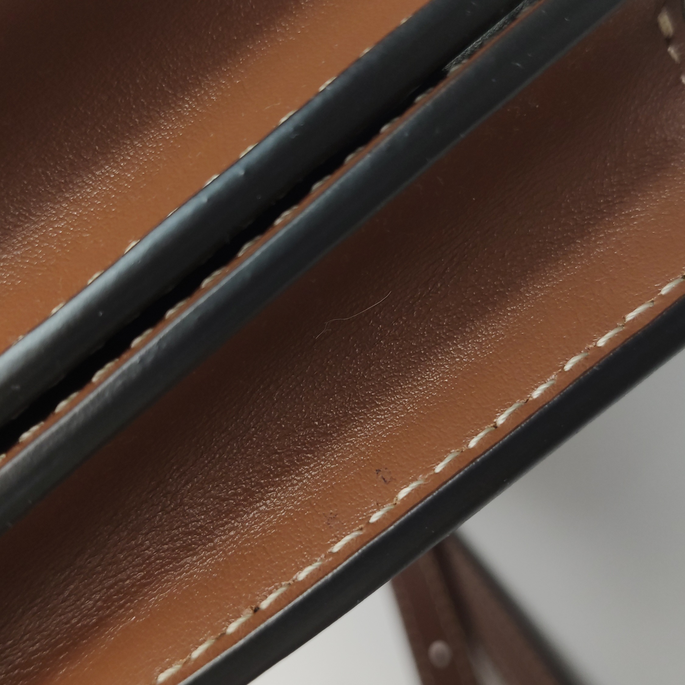 Burberry Logo Title Pocket Crossbody Bag Canvas and Leather Mini — photo 12 of 15