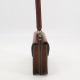 Burberry Logo Title Pocket Crossbody Bag Canvas and Leather Mini — thumbnail 4