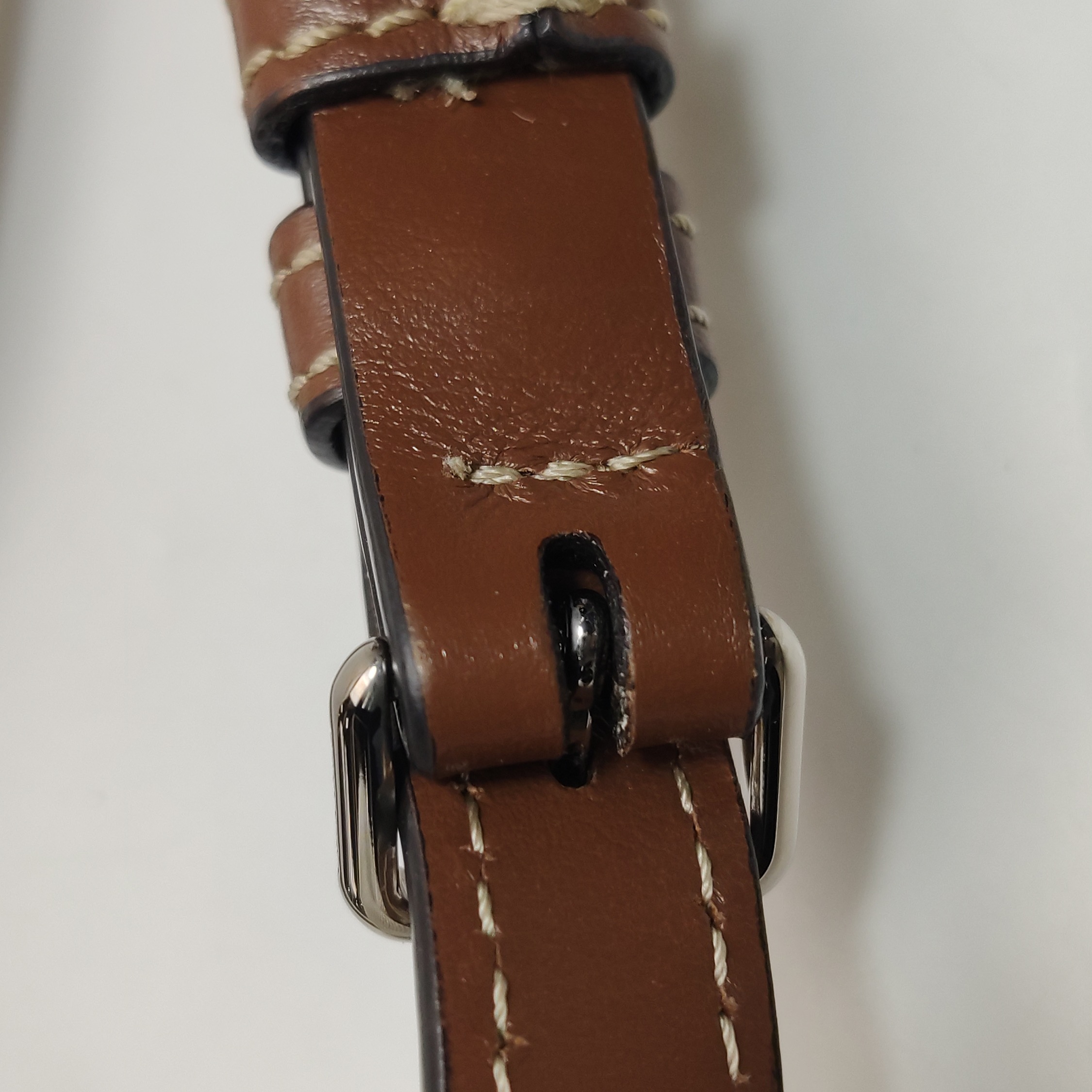 Burberry Logo Title Pocket Crossbody Bag Canvas and Leather Mini — photo 14 of 15